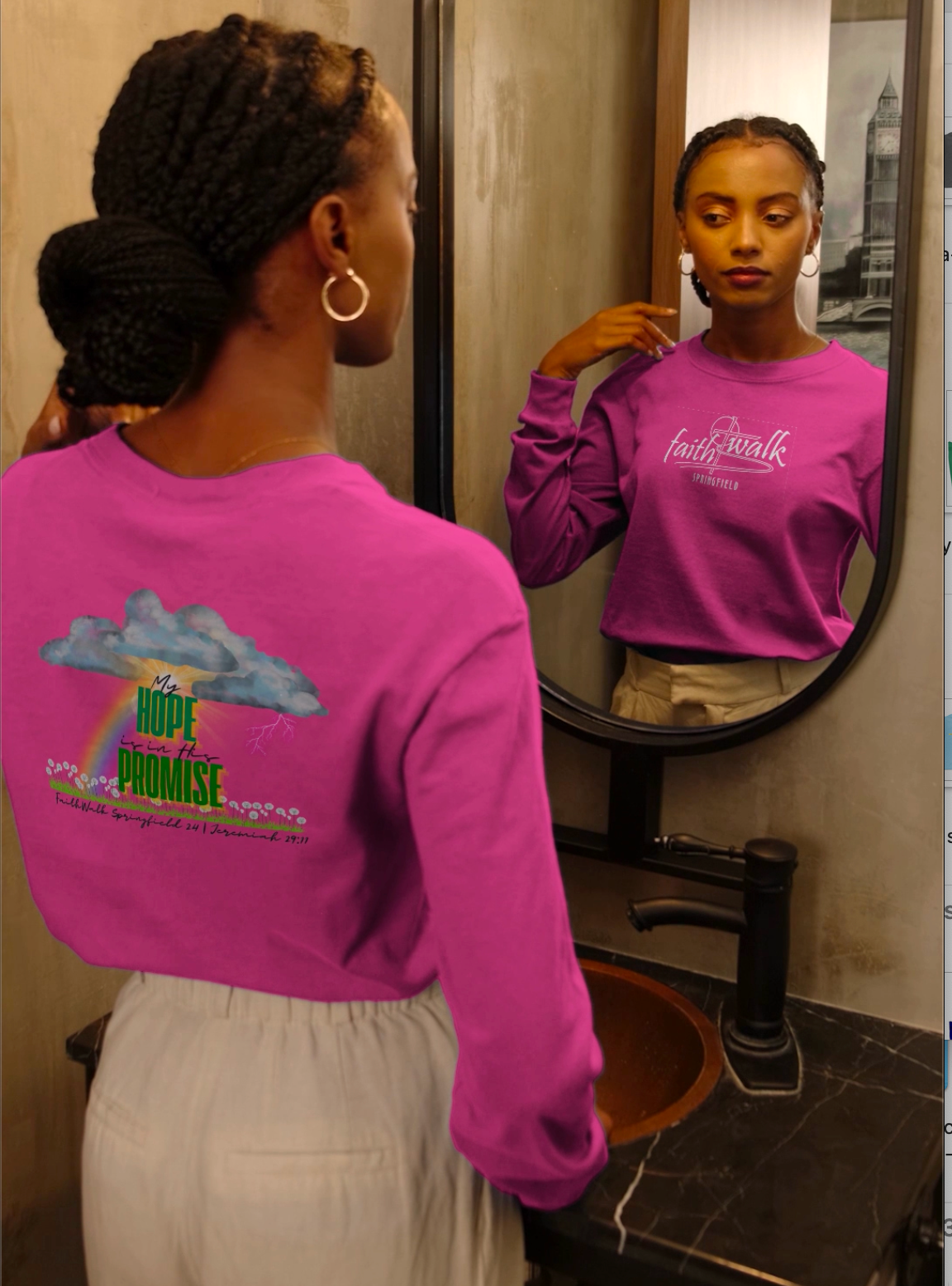 FaithWalk Springfield 24 Logo shirt & Bag