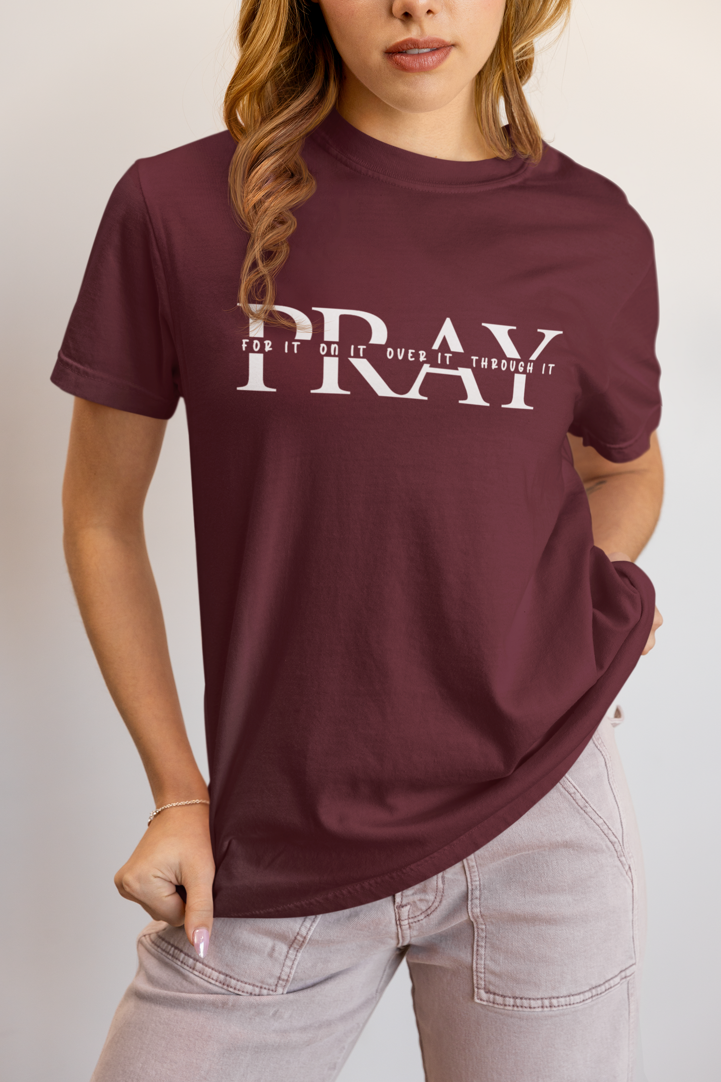 PRAY shirt