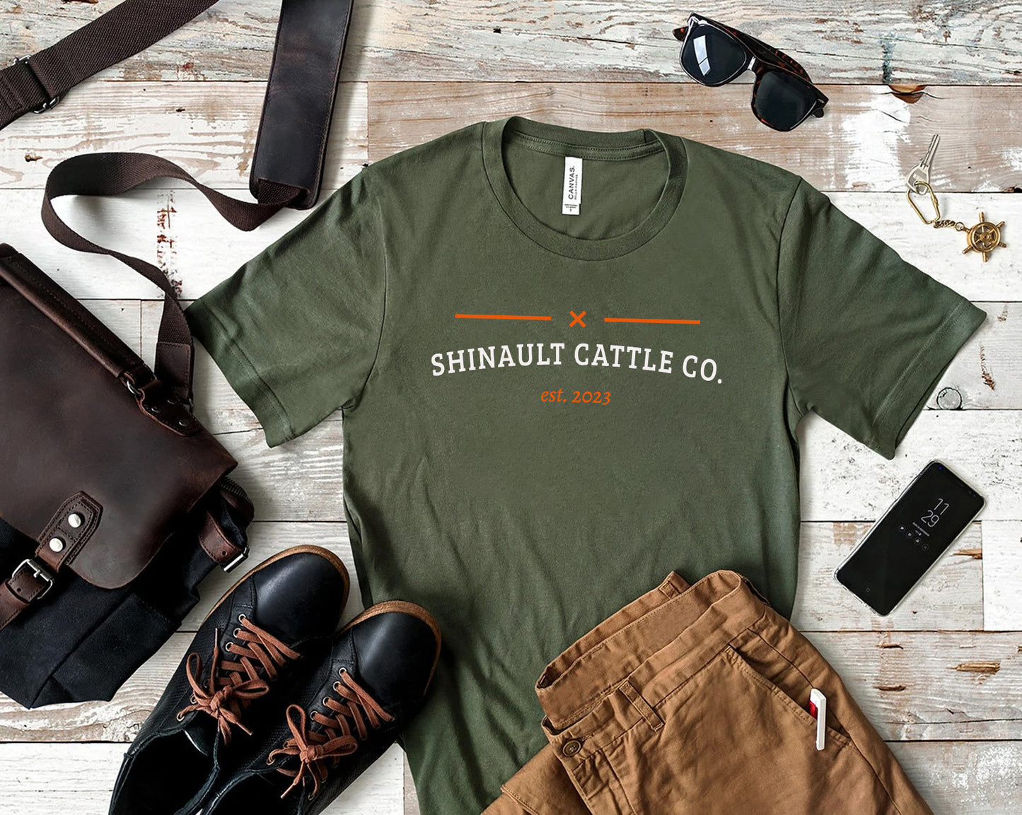 Shinault Cattle Co. Tshirts (Bella Canvas)