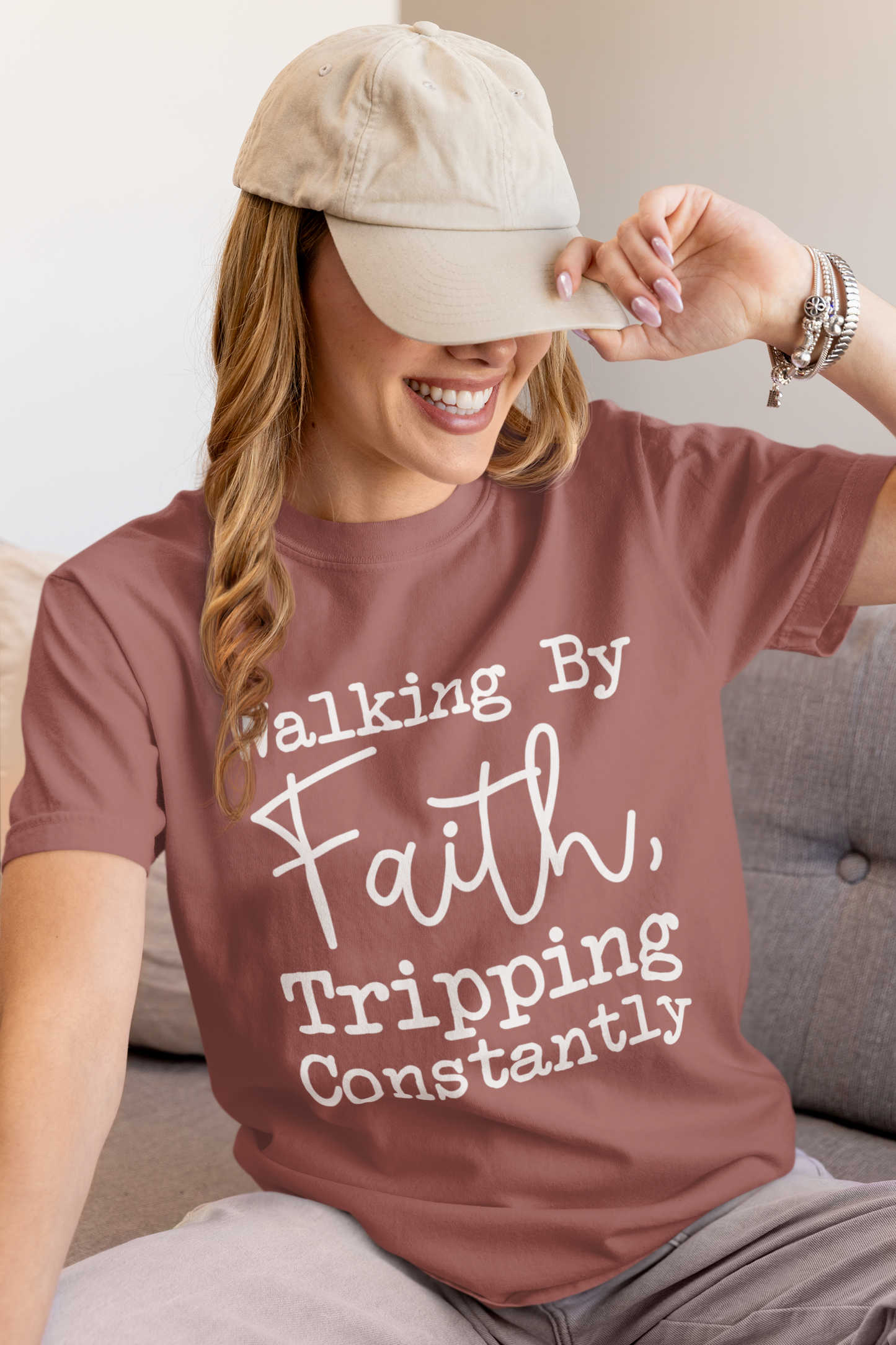 Walking by Faith, Tripping Constantly Tee